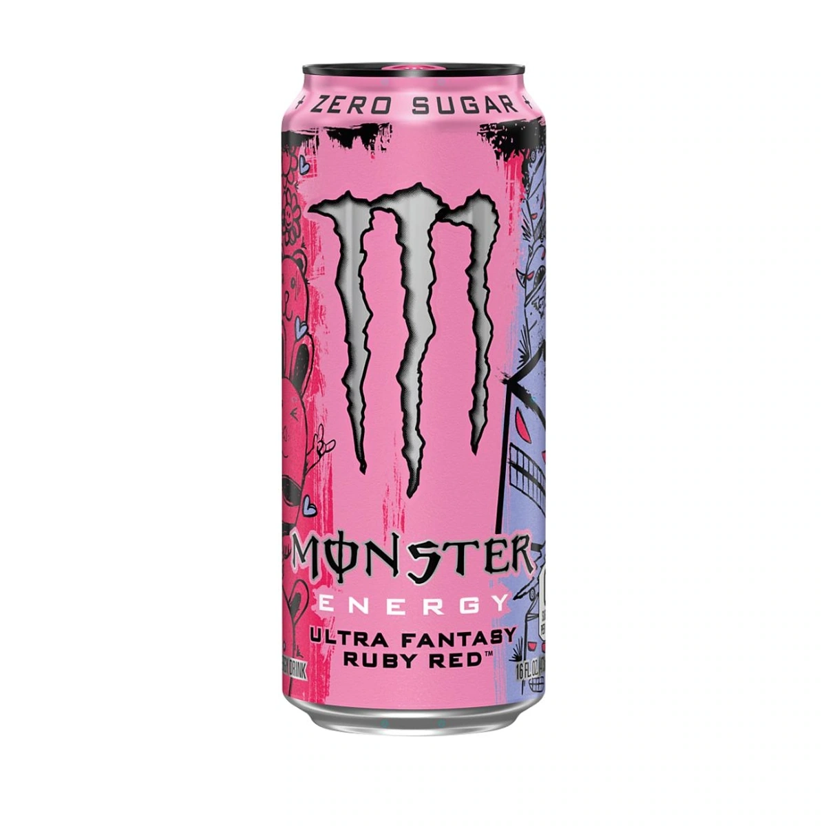 One Monster Ultra Fantasy Ruby Red 16 ounce can