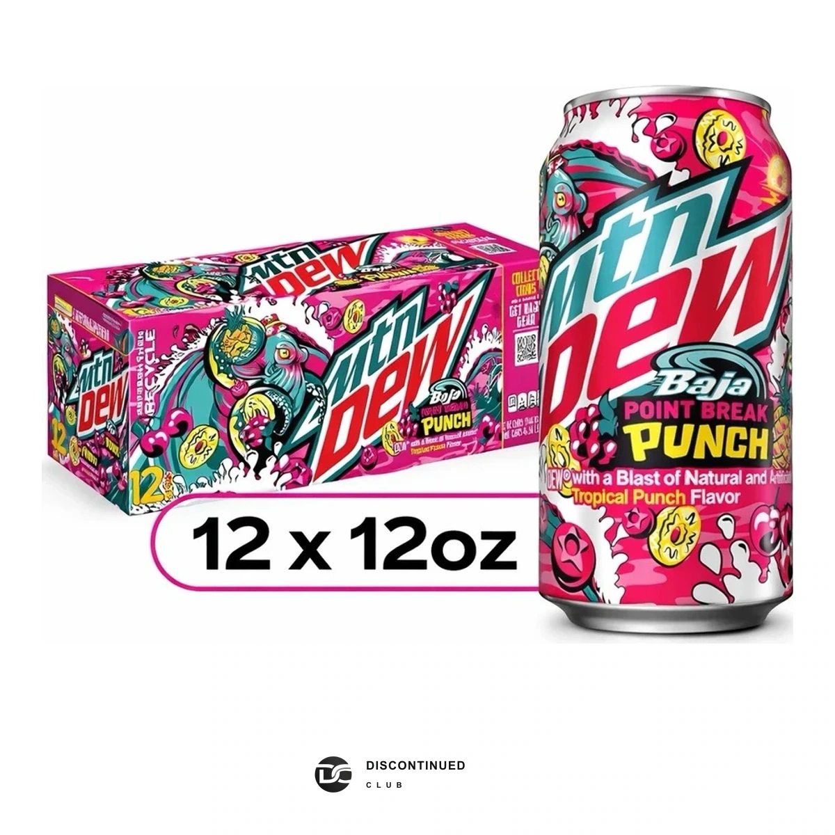 Mountain Dew Baja Point Break Punch - Discontinued Club listing view