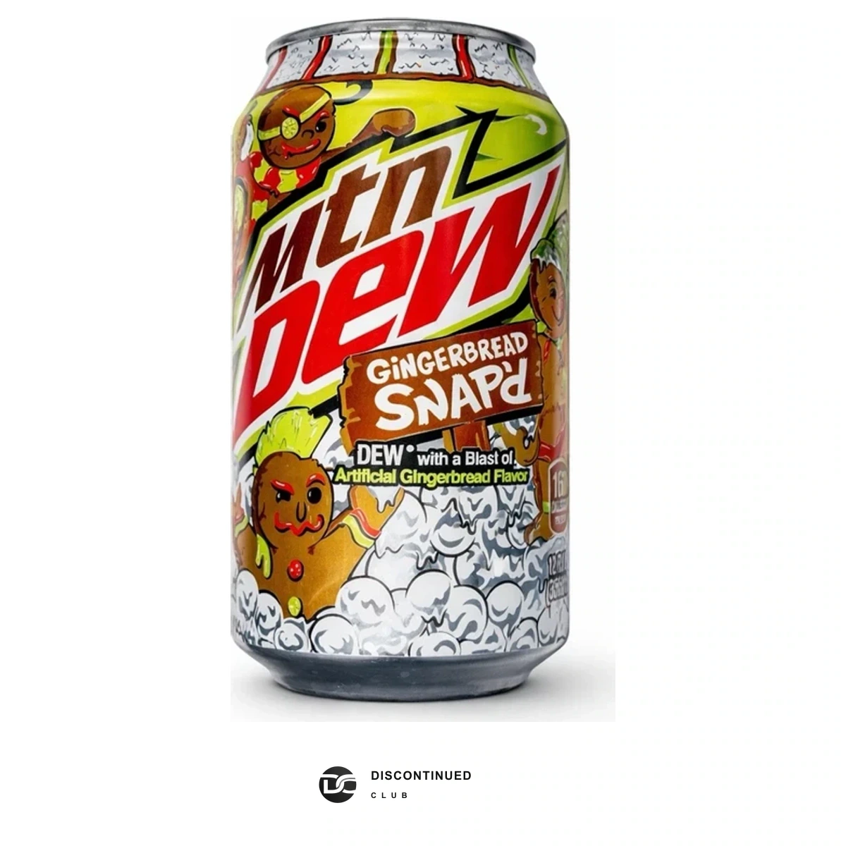 Mountain Dew Gingerbread Snap'd - Discontinued Club listing view
