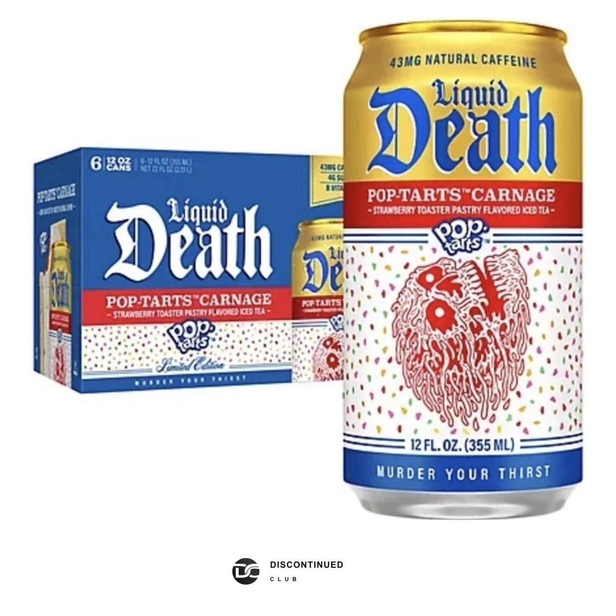 Liquid Death x Pop-Tarts Carnage - Discontinued Club listing view