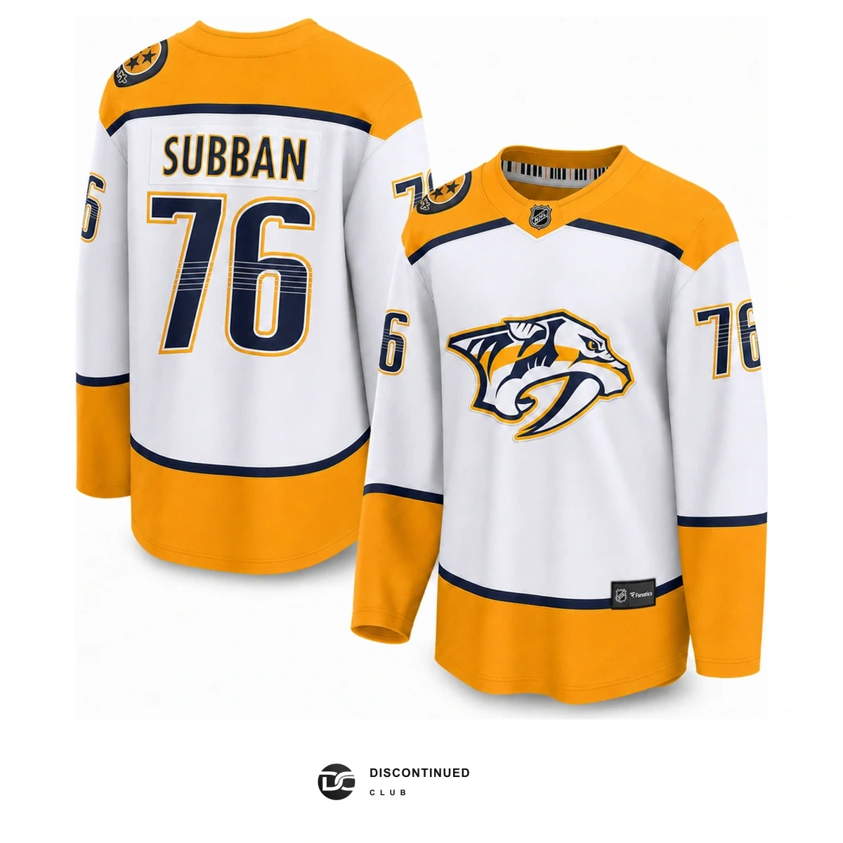 Nashville Predators P.K. Subban Jersey - Discontinued Club listing view