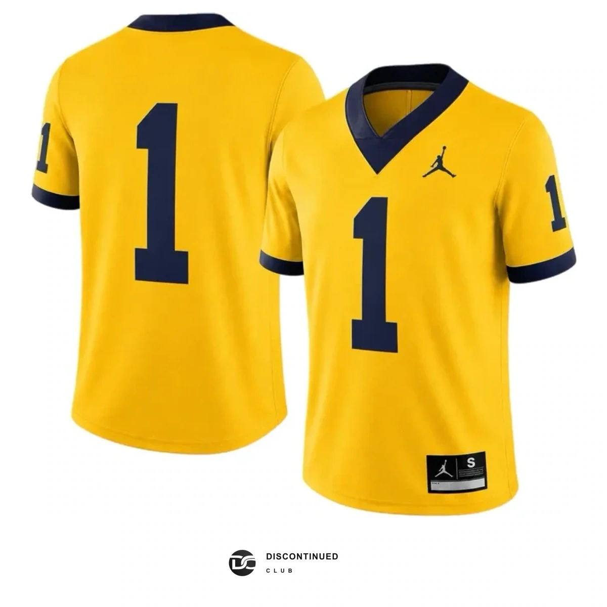 Michigan Wolverines Jordan Football Jersey - Discontinued Club listing view