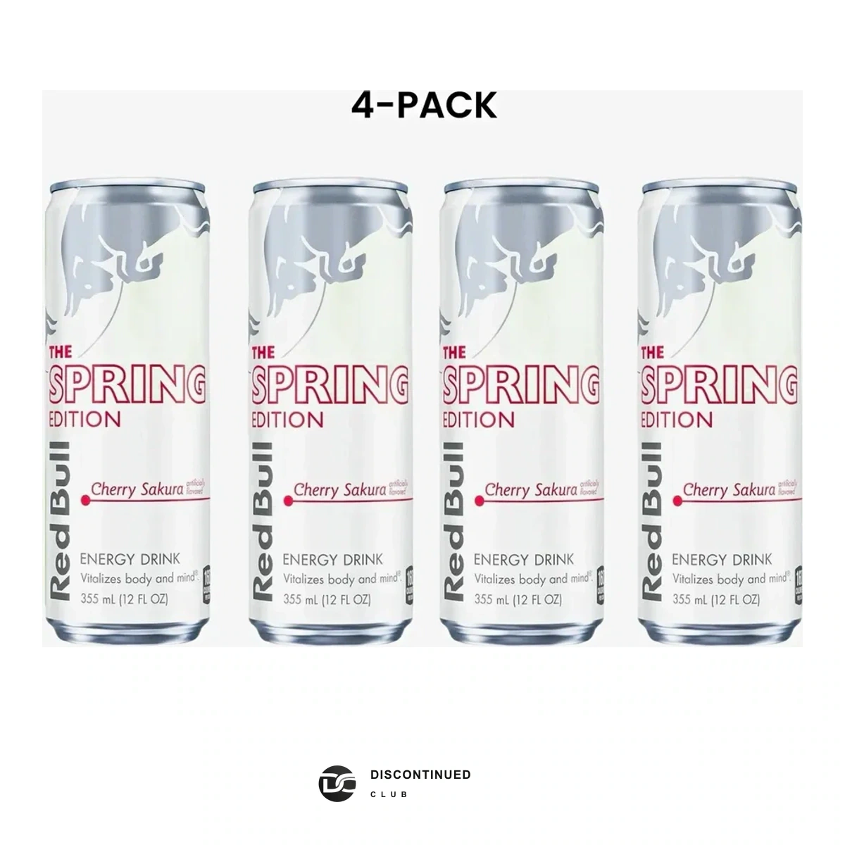 Red Bull Spring Edition Cherry Sakura (4-Pack) - Discontinued Club listing view