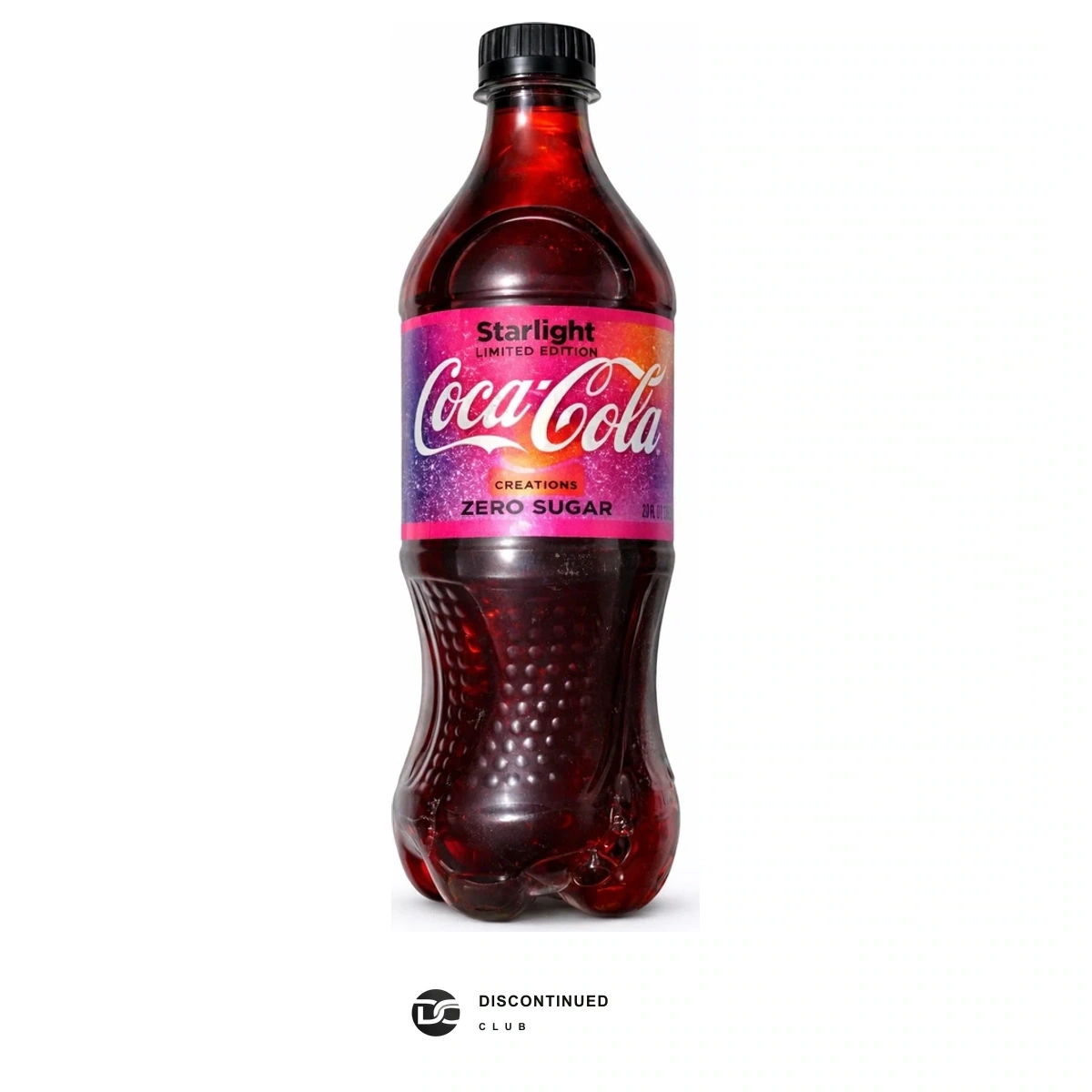 Coca-Cola Starlight Zero Sugar 20 oz Bottle previously sold by Discontinued Club